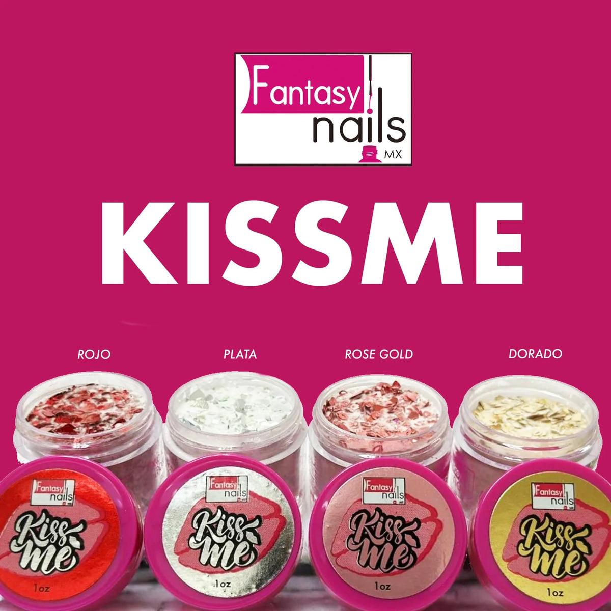 Fantasy Nails Kiss me 1 oz – A&G Nail Supplies Inc