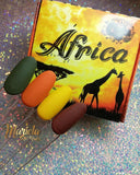 Chula Nails Africa Acrylic Collection