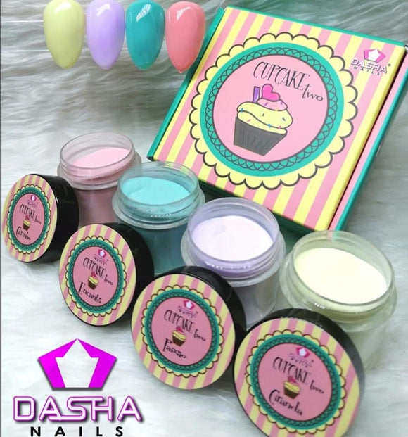 Cupcake Two Acrylic Collection Dasha Nails