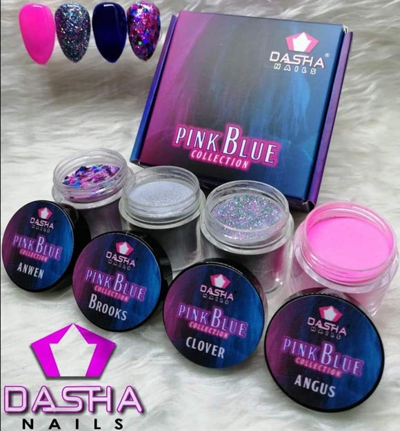 Dasha Nails Pink Blue Collection