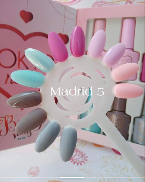 Tokyo Nails Madrid 5 Gel Collection
