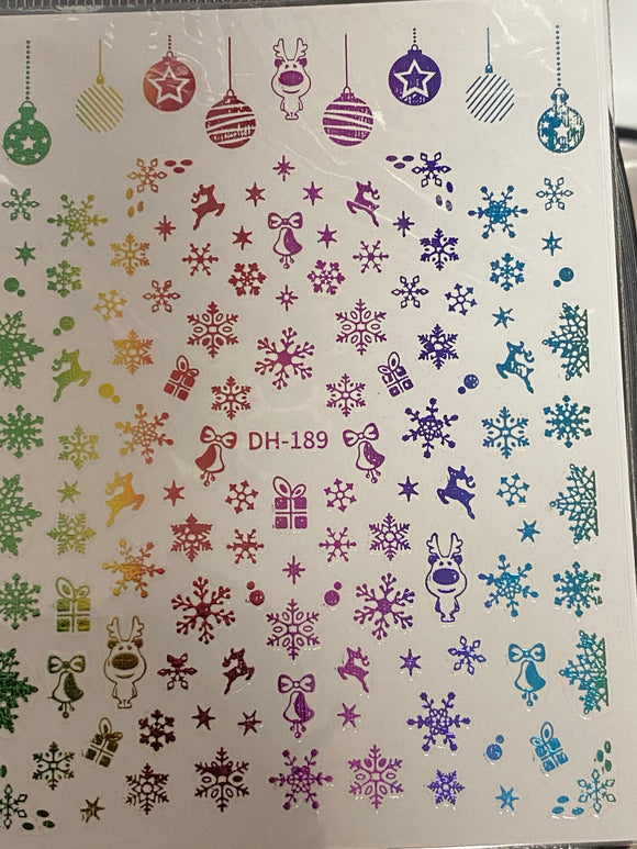 Christmas Sticker DH-189 Colores
