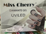 Miss Cherry Diamante Gel 12 pz