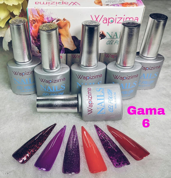 Gel Polish Wapizima Gama 6 0.34oz