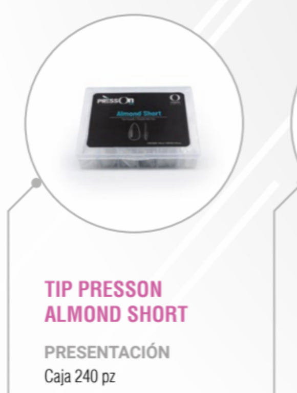 Organic Nails Press On Almond Short