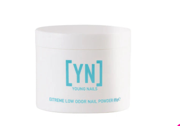 Young Nails Extreme Low Odor Nail Powder Clear 85 g