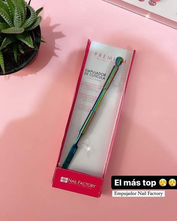 Nail Factory Empujador de cutícula tornasol