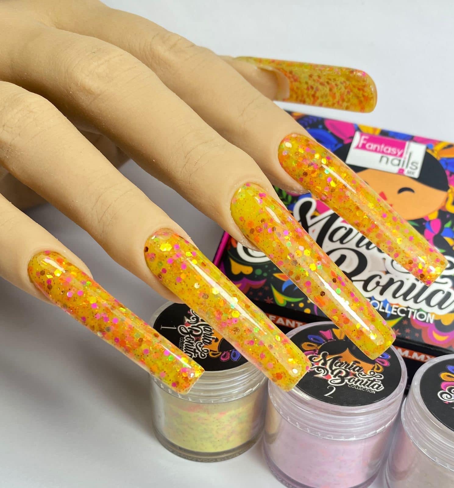 Fantasy Nails Maria Bonita Acrylic Collection – A&G Nail Supplies Inc