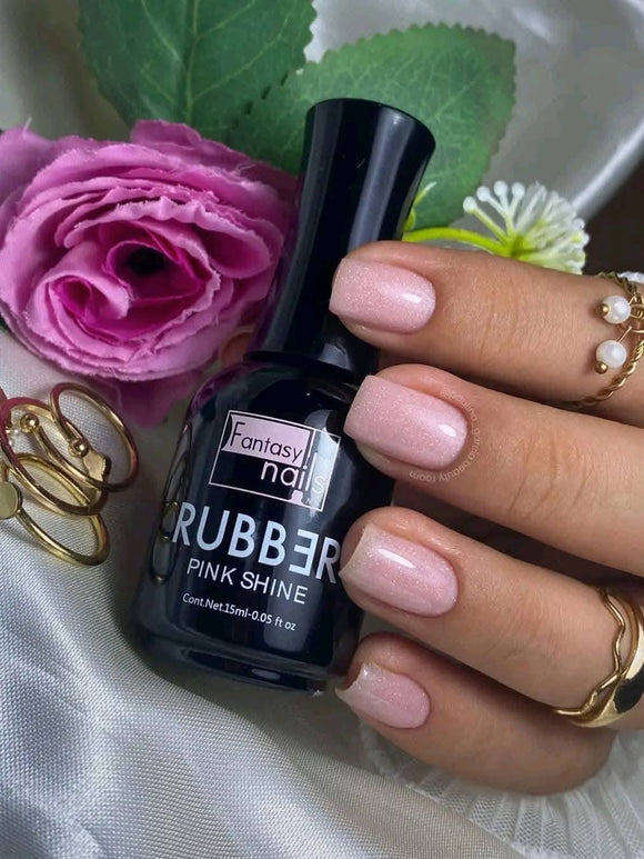 Fantasy Nails Rubber Pink Shine