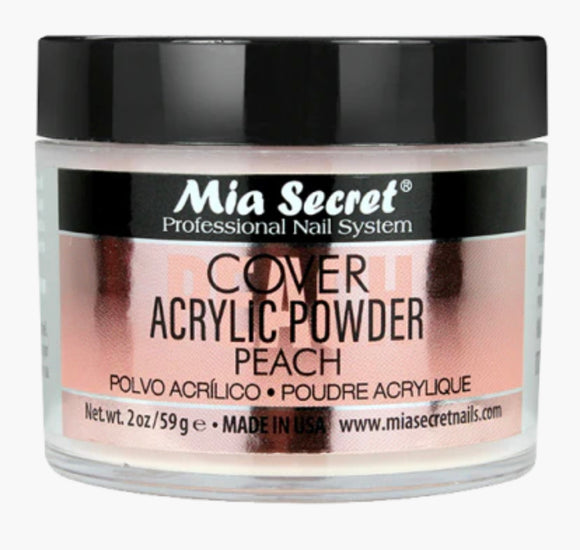 Mia Secret Cover Peach Acrylic Powder 2 oz