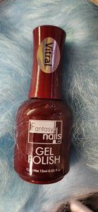 Fantasy Nails Gel Vitral Rojo