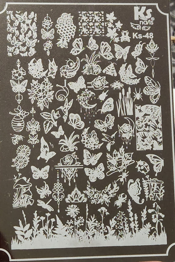 Kawaii placa KS 48 Butterfly