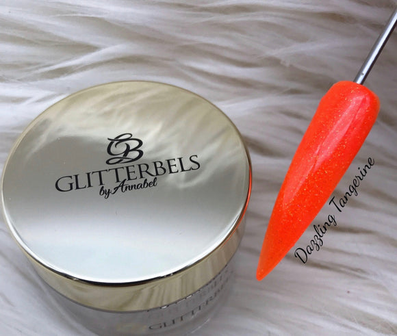 Glitterbels Dazzling Tangerine Acrylic GB066