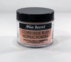 Mia Secret Cover Nude Blush Acrylic Powder 2 oz
