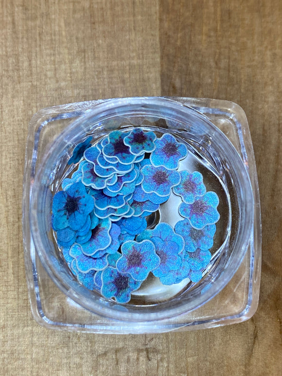 Kawaii Flor Azul