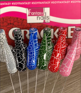 Fantasy Nails Crackle Collection Gel