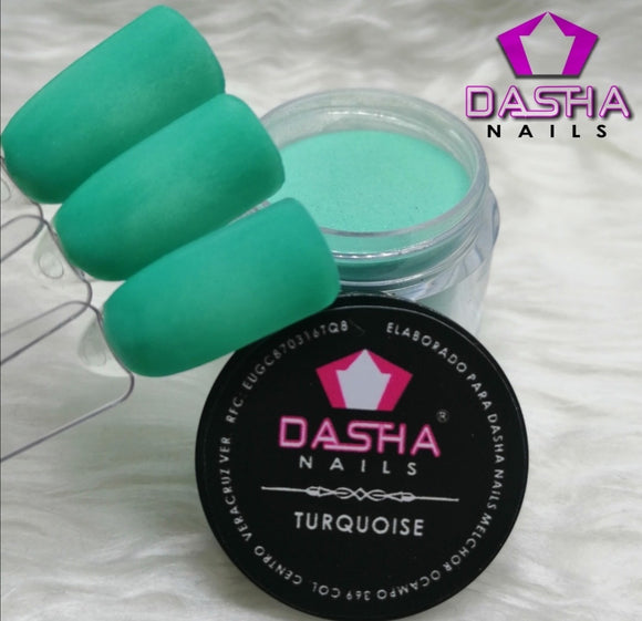 Turquoise Acrylic 1/4oz Dasha Nails