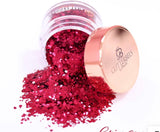 Glitterbels Crimson Glitter GBG008