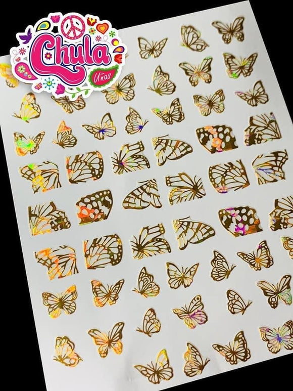 Chula Nails Butterfly 021
