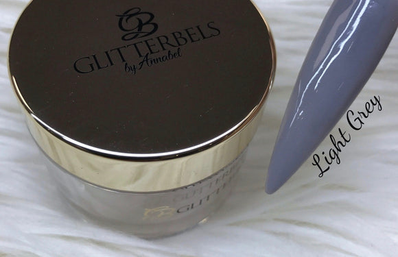 Glitterbels Light Grey Acrylic GB155