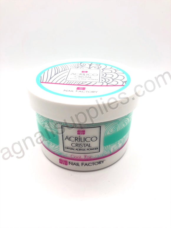 Nail Factory Crystal Acrylic Powder 7oz