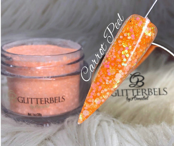 Glitterbels Carrot Peel Acrylic GB338