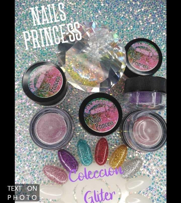Nails Princess Glitter 2