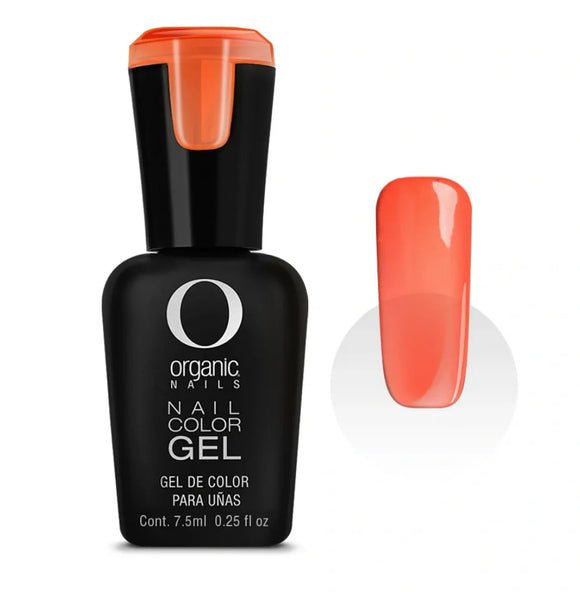 Crystalline Organic Nails Gel Orange 7.5 ML