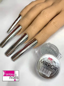 Fantasy Nails Efecto Mirror Plata