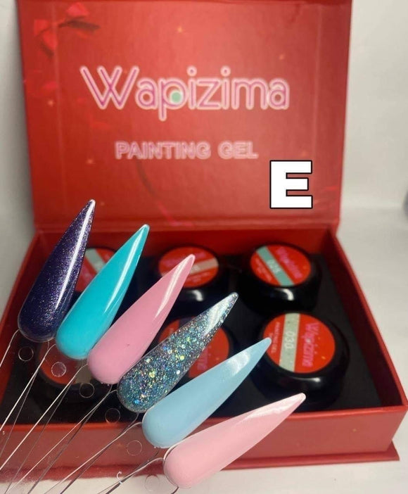 Wapizima Painting Gel “E” 6 pz