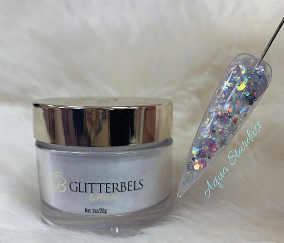 Glitterberls Aqua Stardust Acrylic GB410