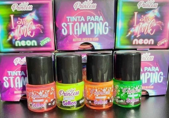 Stamping Ink Neon Princess