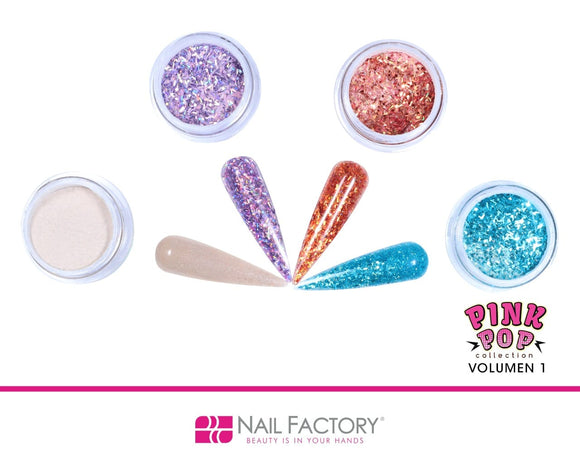 Nail Factory Pink Pop Acrylic Collection V1