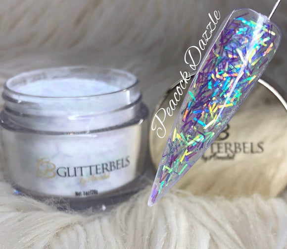 Glitterbels Peacock Dazzle Acrylic GB289