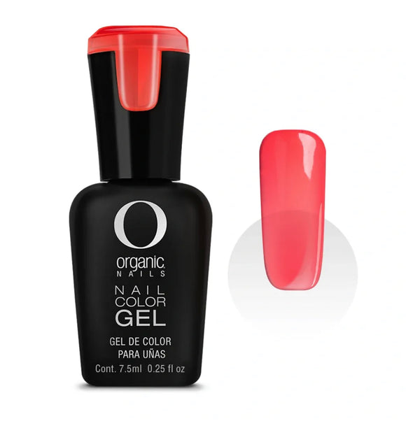 Organic Nails Gel Crystalline Red 7.5 ML