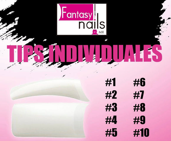 Fantasy Nails Cristal Nail Tips Individuales