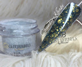 Glitterbels Chunky Khaki Acrylic GB330