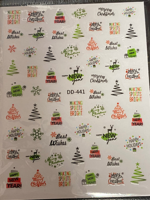 Christmas Sticker DD-441