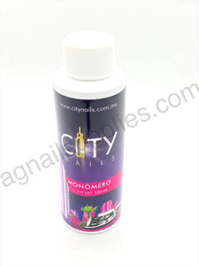 City Nails Monomer 4oz Low Odor (fruity smell)