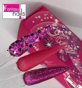 Fantasy Nails Rose Acrylic Collection 3 PZ