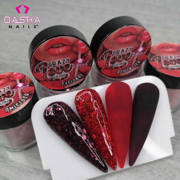 Crazy Love Acrylic Collection Dasha Nails