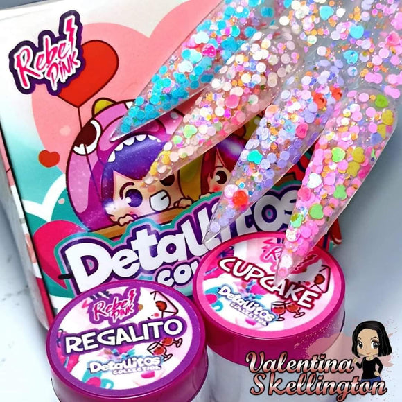 Rebel Pink Detallitos Acrylic Collection