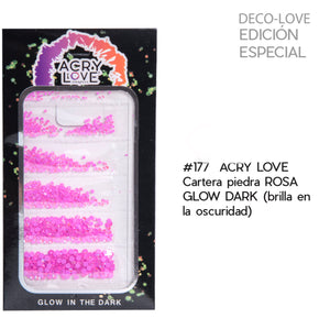 Piedra Rosa Glow in the Dark By Acrylove