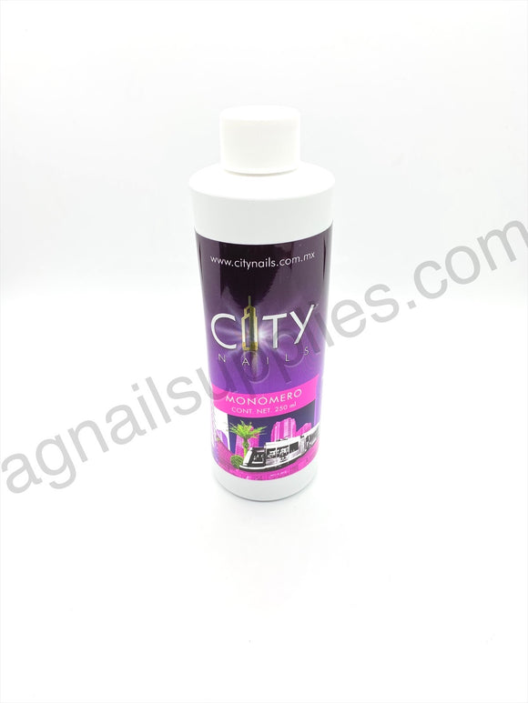 City Nails Monomer 8oz Low Odor (fruity Smell)