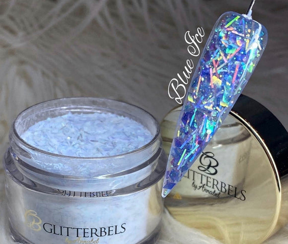 Glitterbels Blue Ice Acrylic GB302