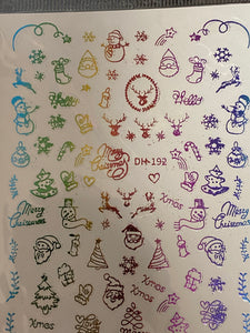 Christmas Sticker DH-192 Colores