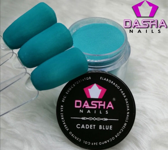 Cadet Blue Acrylic 1/4oz Dasha Nails