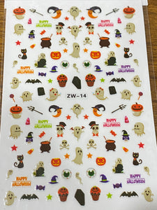 Chula Halloween Stickers ZW-14