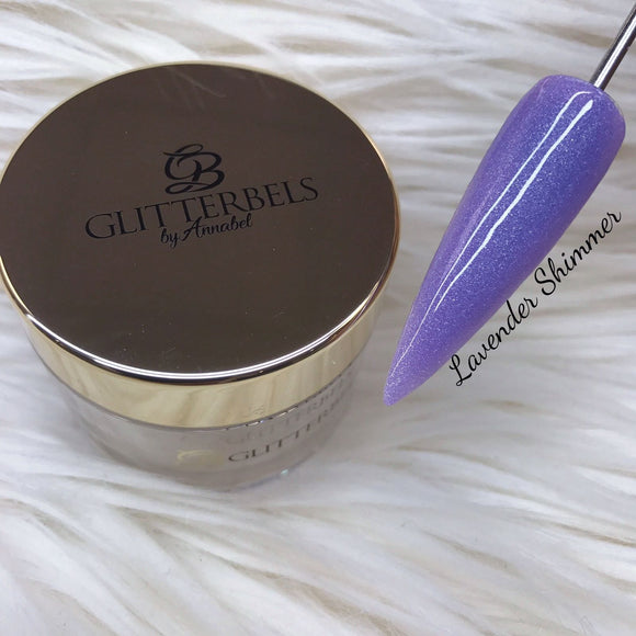 Glitterbels Lavender Shimmer Acrylic GB124