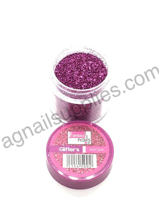 Fantasy Nails Fuchsia Glitter